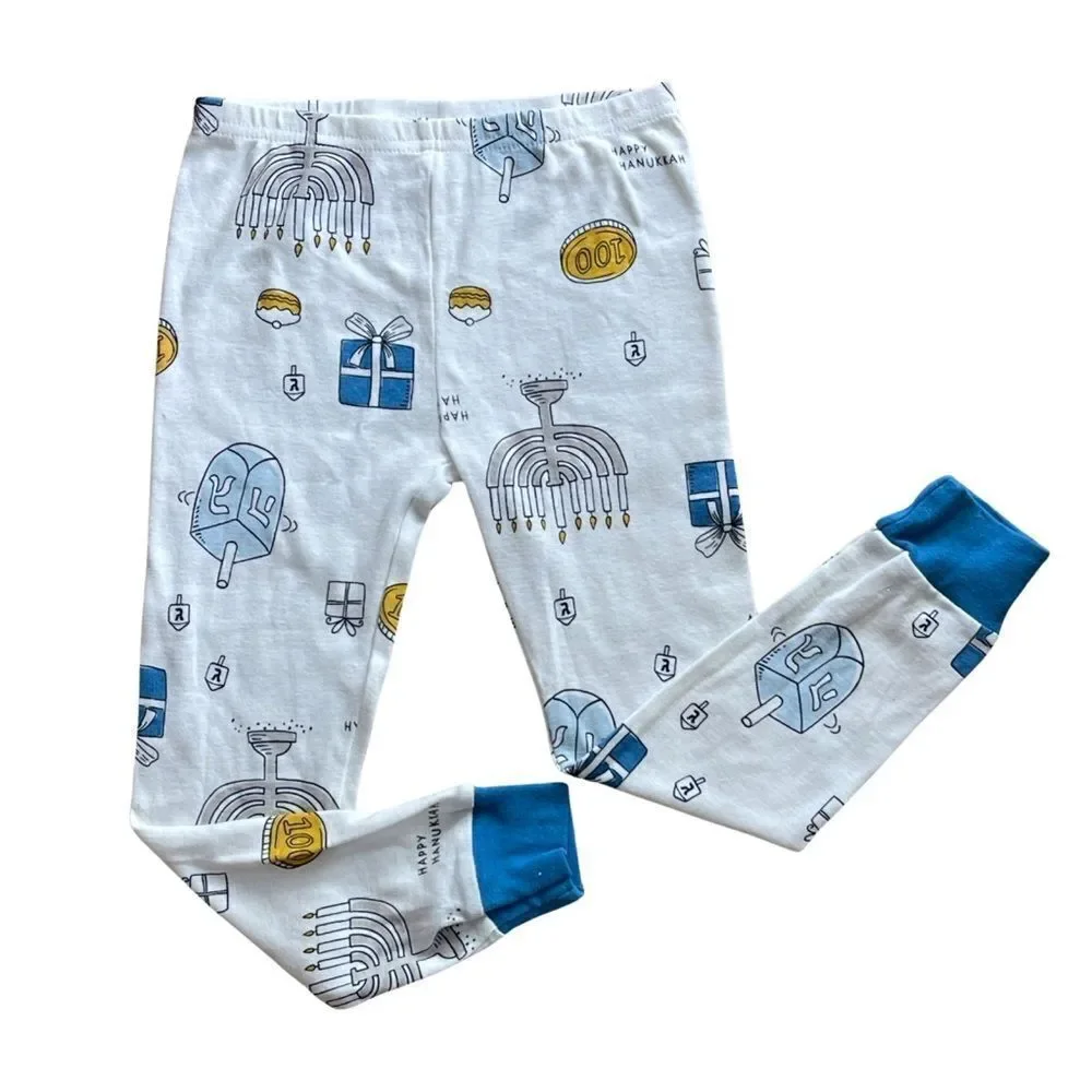 Boys 4T Carter's Hanukkah Top & Bottoms Pajama Set NWT